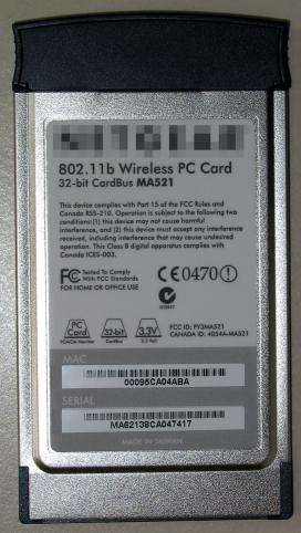 Wireless card